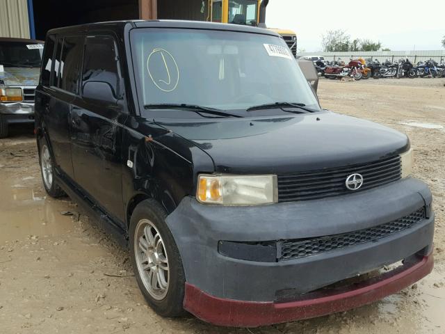 JTLKT324854007459 - 2005 TOYOTA SCION XB შავი ფოტო 1