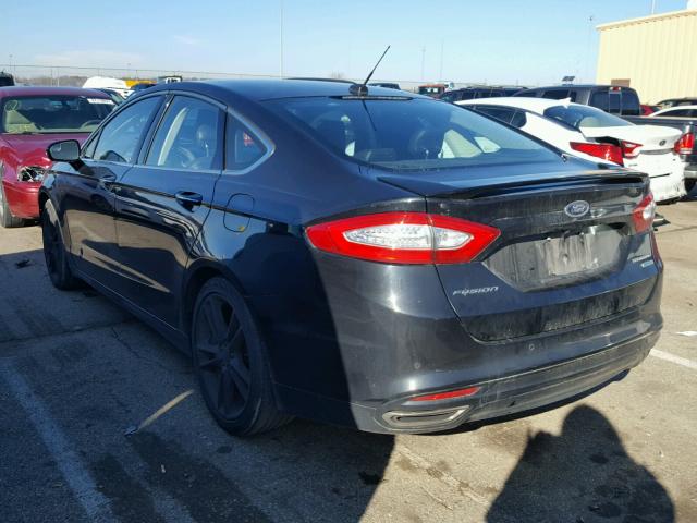 3FA6P0K98DR359769 - 2013 FORD FUSION TIT BLACK photo 3