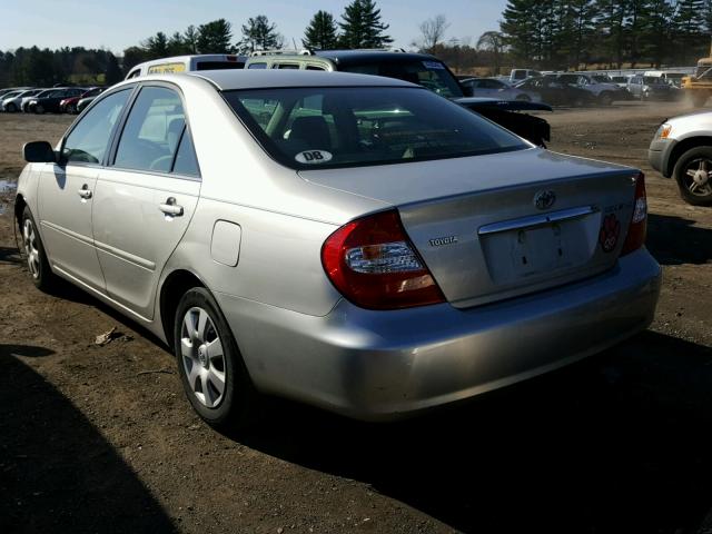 4T1BE32K84U807581 - 2004 TOYOTA CAMRY LE SILVER photo 3