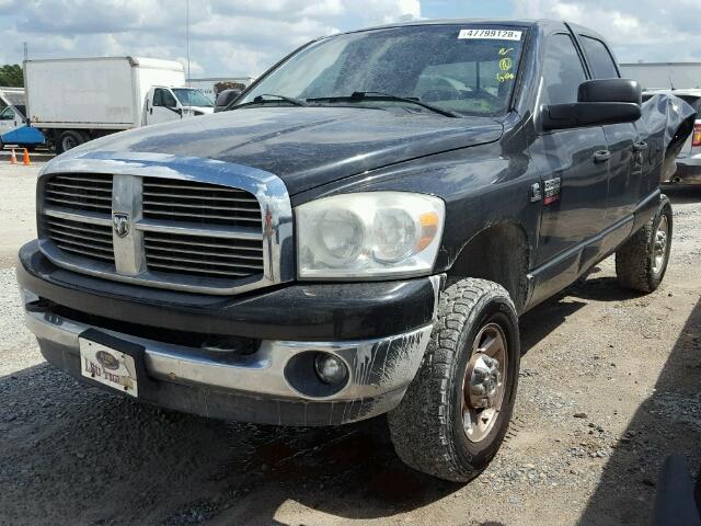 3D7KS28A48G227605 - 2008 DODGE RAM 2500 S შავი ფოტო 2