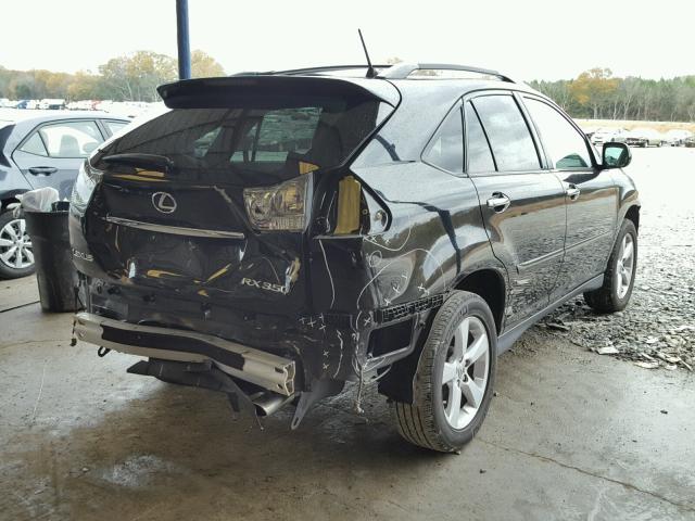 2T2GK31U68C035747 - 2008 LEXUS RX 350 BLACK photo 4