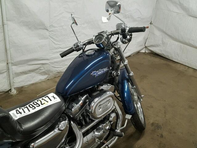 1HD1CGP141K115983 - 2001 HARLEY-DAVIDSON XL1200 C BLUE photo 5