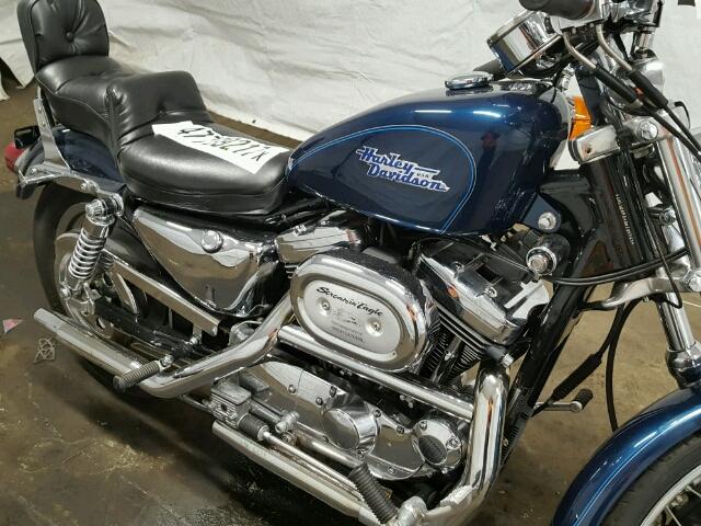 1HD1CGP141K115983 - 2001 HARLEY-DAVIDSON XL1200 C BLUE photo 9