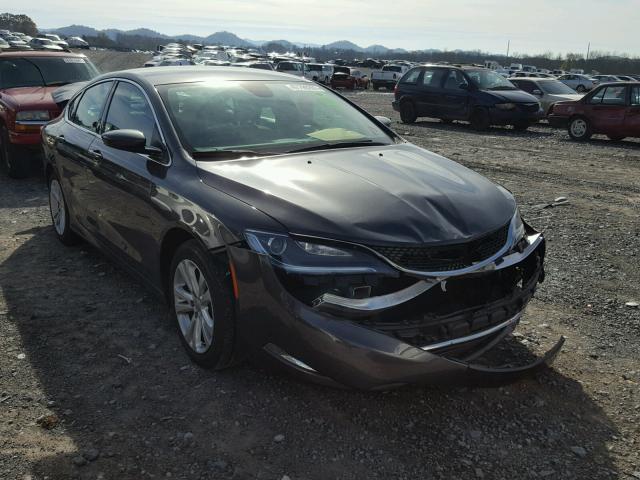 1C3CCCAB4GN130502 - 2016 CHRYSLER 200 LIMITE GRAY photo 1