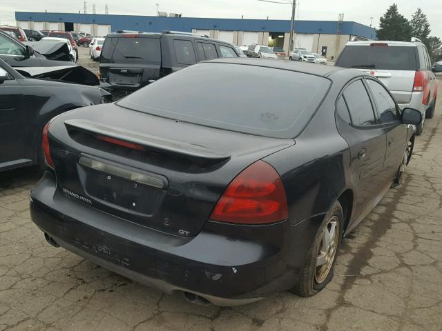 2G2WP522641314848 - 2004 PONTIAC GRAND PRIX BLACK photo 4