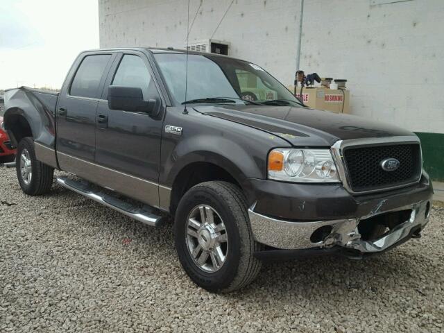 1FTPW14V56KC59797 - 2006 FORD F150 SUPER GRAY photo 1