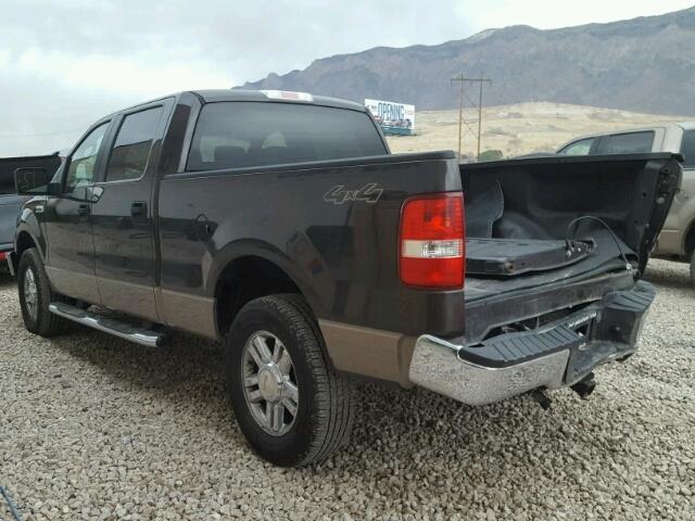 1FTPW14V56KC59797 - 2006 FORD F150 SUPER GRAY photo 3