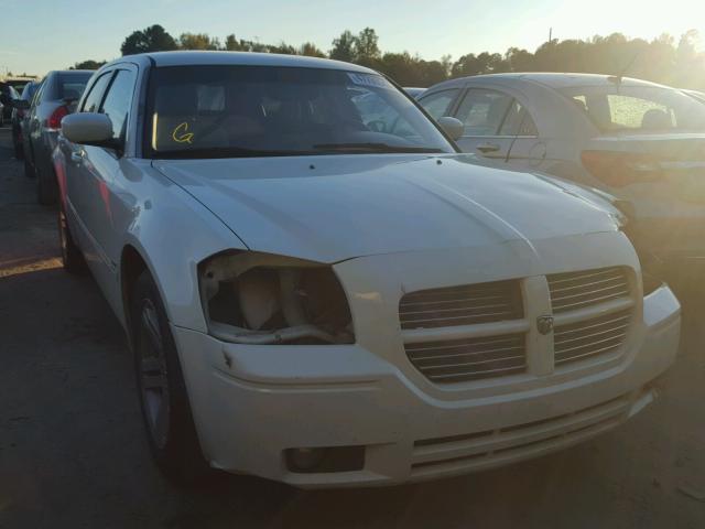 2D8GV58215H622064 - 2005 DODGE MAGNUM R/T WHITE photo 1