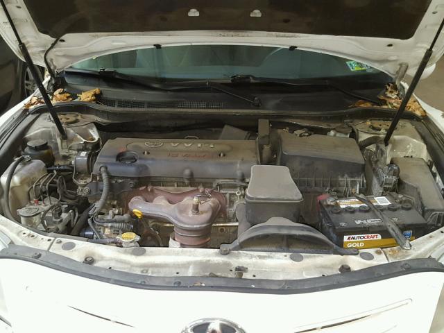 4T1BE46K47U631746 - 2007 TOYOTA CAMRY NEW WHITE photo 7