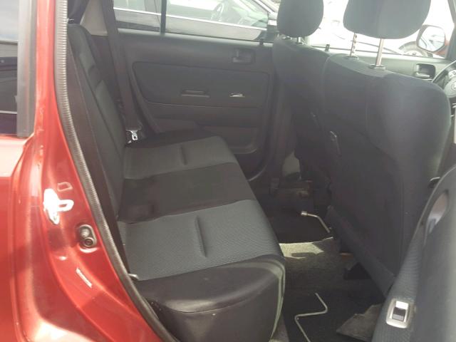 JTLKT334X64078131 - 2006 TOYOTA SCION XB Қызыл фото 6