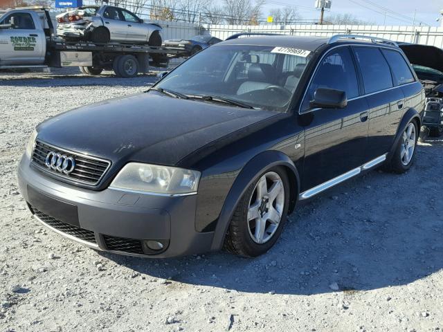 WA1YL64B84N000338 - 2004 AUDI ALLROAD 4. BLACK photo 2