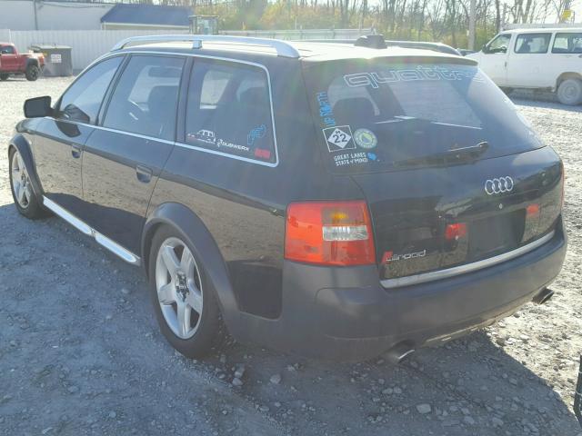 WA1YL64B84N000338 - 2004 AUDI ALLROAD 4. BLACK photo 3