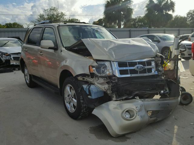 1FMCU0EG1BKA79060 - 2011 FORD ESCAPE LIM BEIGE photo 1