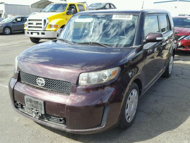 JTLKE50E781042470 - 2008 TOYOTA SCION XB Күлгін фото 2