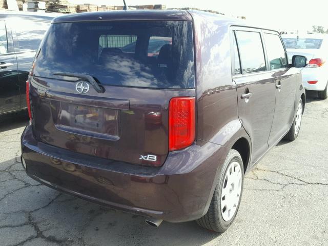 JTLKE50E781042470 - 2008 TOYOTA SCION XB Күлгін фото 4