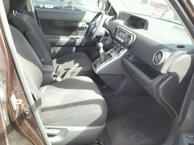 JTLKE50E781042470 - 2008 TOYOTA SCION XB Күлгін фото 5