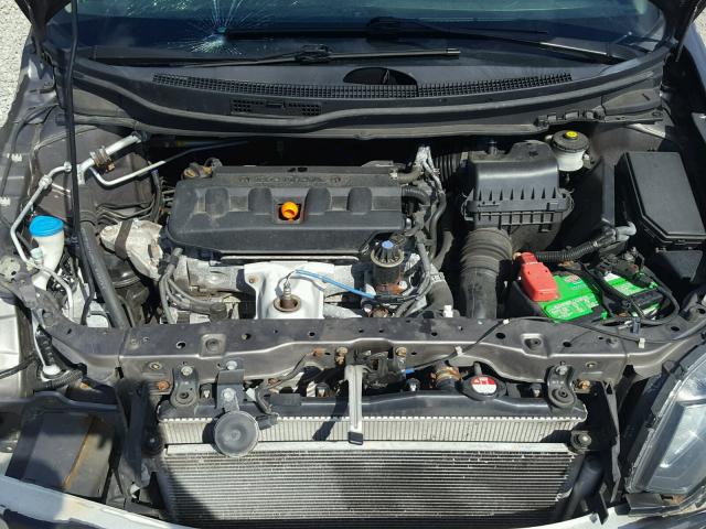 19XFB2F94CE039420 - 2012 HONDA CIVIC EXL GRAY photo 7