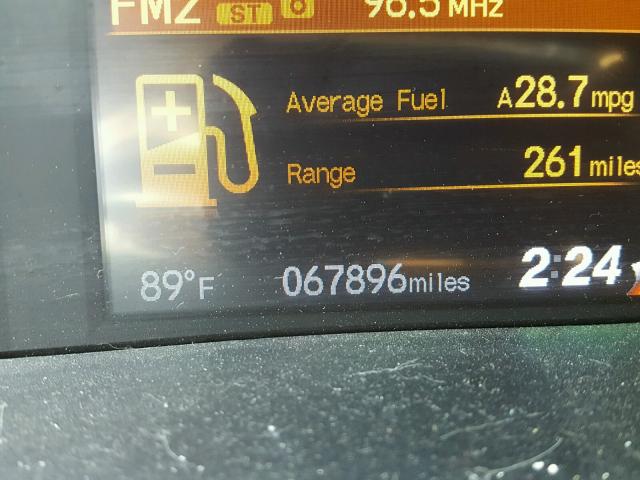 19XFB2F94CE039420 - 2012 HONDA CIVIC EXL GRAY photo 8