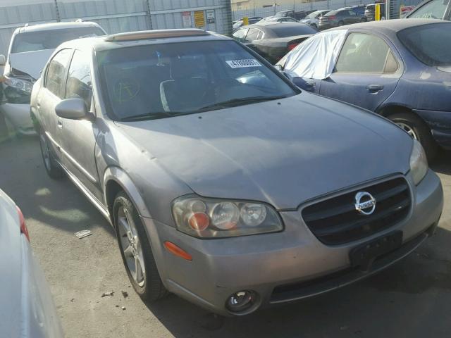 JN1DA31D72T441887 - 2002 NISSAN MAXIMA GRAY photo 1