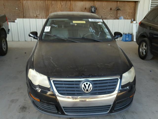 WVWEK93C46P119275 - 2006 VOLKSWAGEN PASSAT 2.0 BLACK photo 9