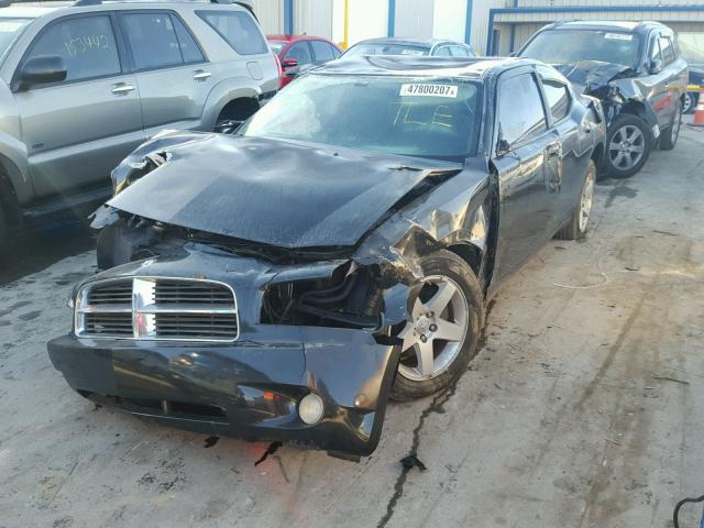 2B3KA33VX9H571925 - 2009 DODGE CHARGER SX BLACK photo 2