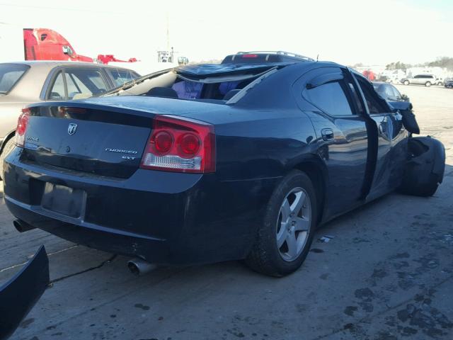 2B3KA33VX9H571925 - 2009 DODGE CHARGER SX BLACK photo 4