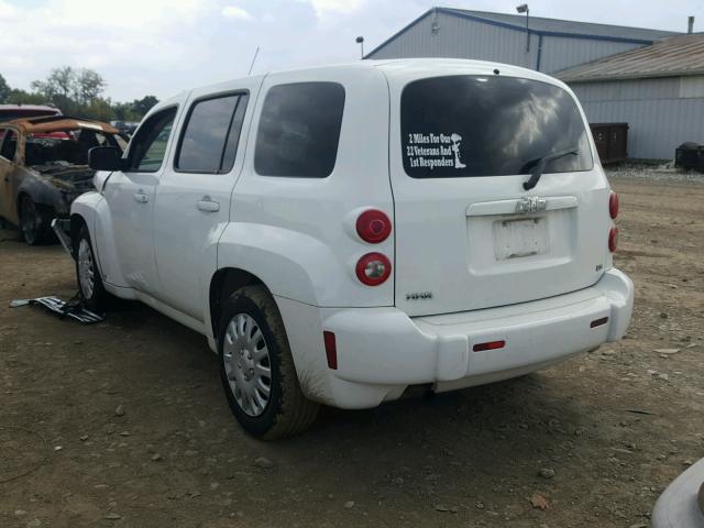 3GNDA13D58S642468 - 2008 CHEVROLET HHR LS Blanco foto 3