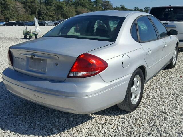 1FAFP53U95A254167 - 2005 FORD TAURUS SE SILVER photo 4