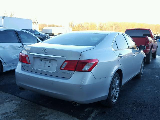 JTHBJ46G292288573 - 2009 LEXUS ES 350 GRAY photo 4