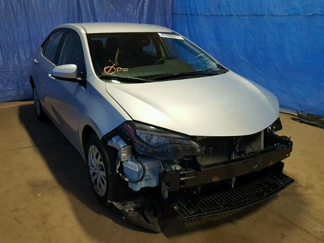 2T1BURHEXHC747320 - 2017 TOYOTA COROLLA L SILVER photo 1