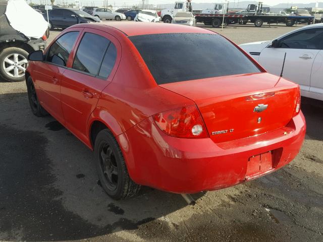 1G1AL58F587315759 - 2008 CHEVROLET COBALT LT RED photo 3