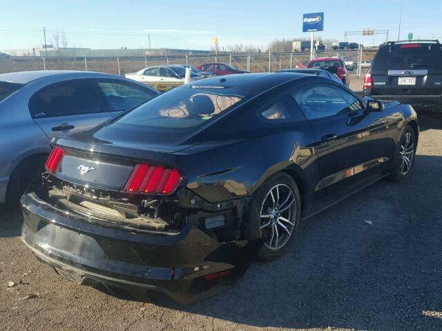 1FA6P8TH7G5244267 - 2016 FORD MUSTANG BLACK photo 4