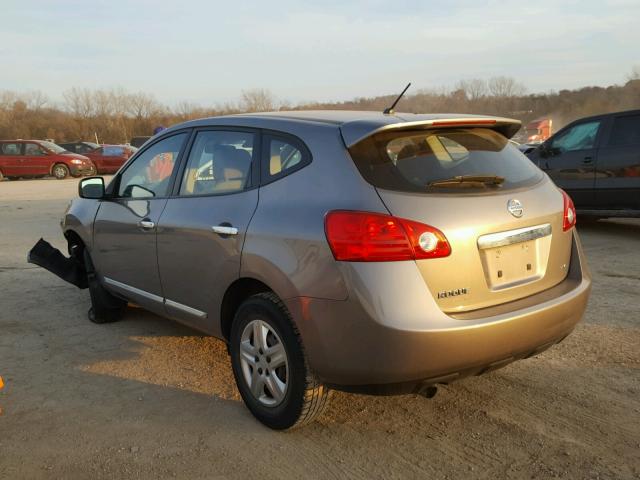 JN8AS5MV6BW676572 - 2011 NISSAN ROGUE S GRAY photo 3