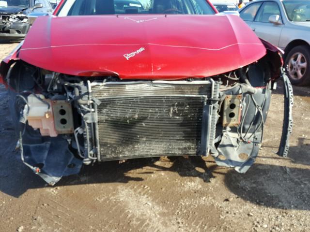 3LNHL2JC9AR603119 - 2010 LINCOLN MKZ RED photo 9