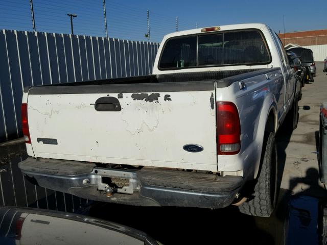 1FTNX20S1XEA74801 - 1999 FORD F250 SUPER WHITE photo 4