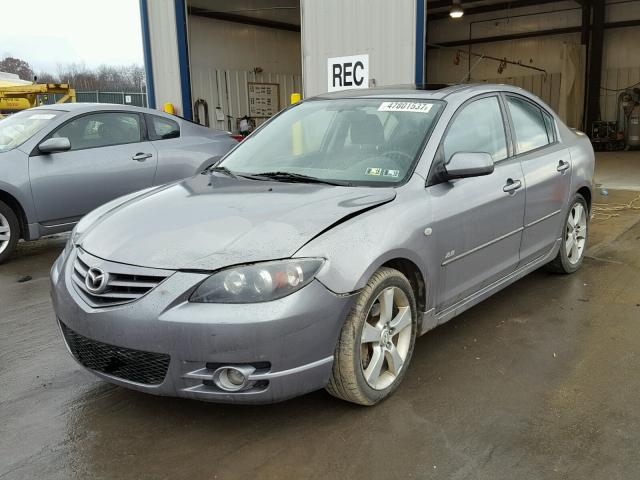 JM1BK323661524476 - 2006 MAZDA 3 S GRAY photo 2