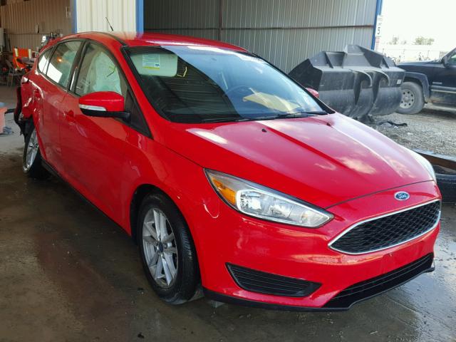 1FADP3K20FL302334 - 2015 FORD FOCUS SE RED photo 1