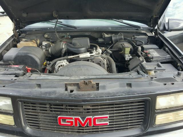 2GTEC19R6T1515307 - 1996 GMC SIERRA C15 BLACK photo 7