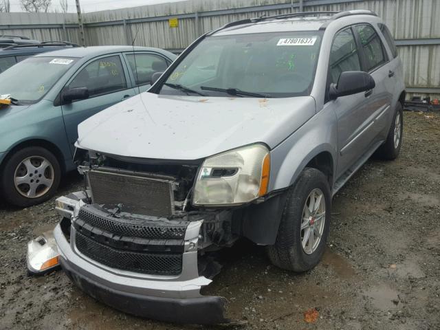 2CNDL23F956015823 - 2005 CHEVROLET EQUINOX LS GRAY photo 2