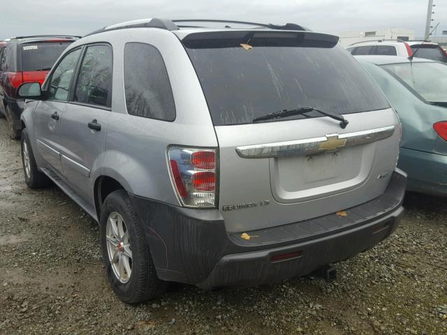 2CNDL23F956015823 - 2005 CHEVROLET EQUINOX LS GRAY photo 3