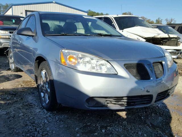 1G2ZG58B574232512 - 2007 PONTIAC G6 BASE GRAY photo 1