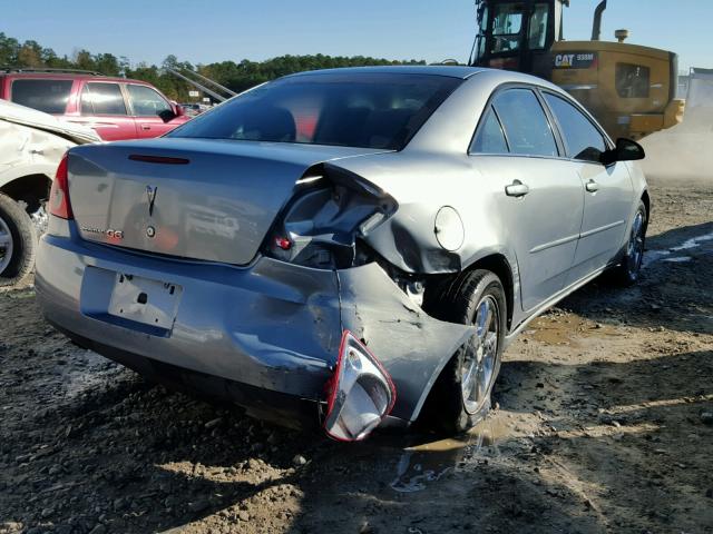 1G2ZG58B574232512 - 2007 PONTIAC G6 BASE GRAY photo 4