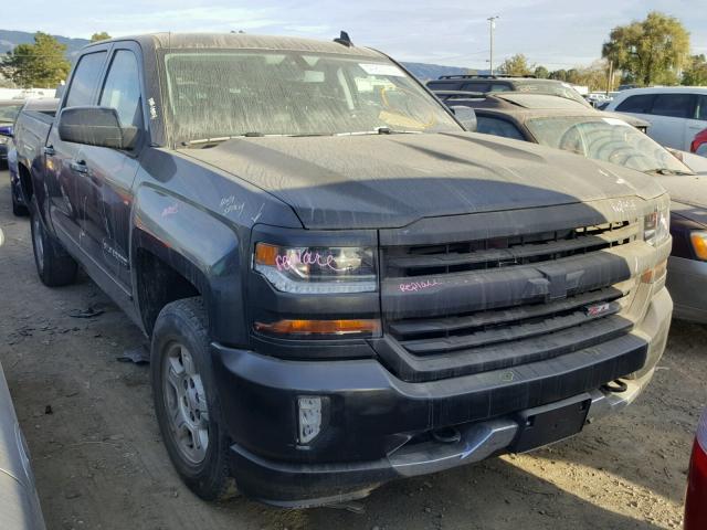 3GCUKREC8JG109421 - 2018 CHEVROLET SILVERADO BLACK photo 1