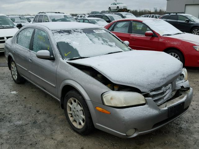 JN1CA31D4YT735509 - 2000 NISSAN MAXIMA GLE GRAY photo 1