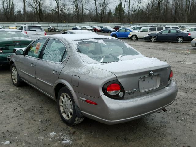 JN1CA31D4YT735509 - 2000 NISSAN MAXIMA GLE GRAY photo 3