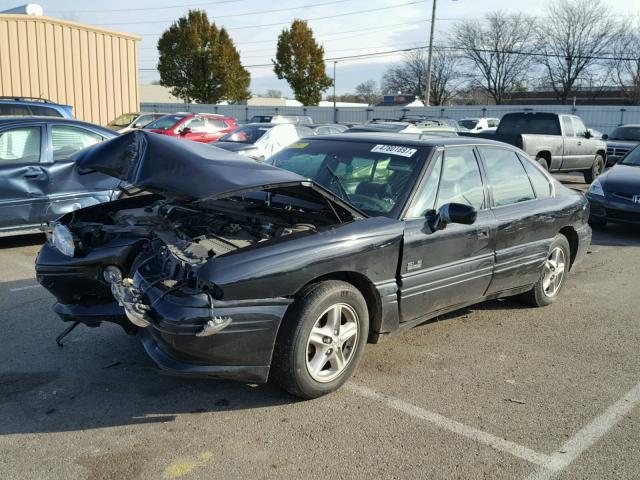 1G2HX52K1XH211153 - 1999 PONTIAC BONNEVILLE BLACK photo 2