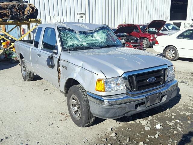 1FTYR44U44PA24666 - 2004 FORD RANGER SUP SILVER photo 1