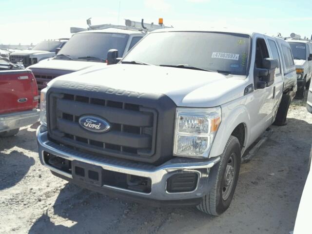 1FT7W2A61FEC88036 - 2015 FORD F250 SUPER WHITE photo 2