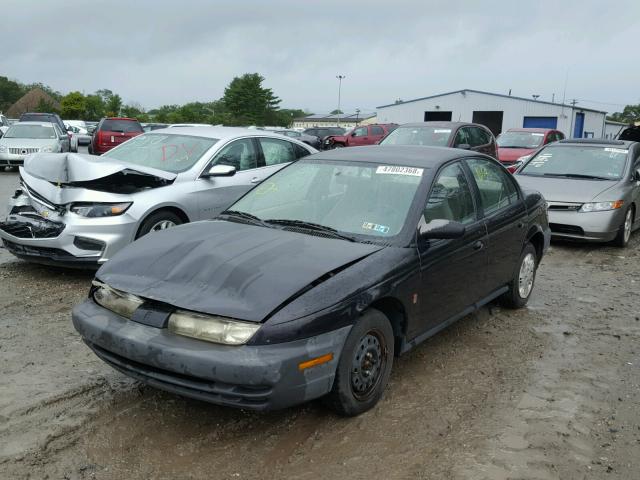 1G8ZH5282XZ321280 - 1999 SATURN SL1 BLACK photo 2