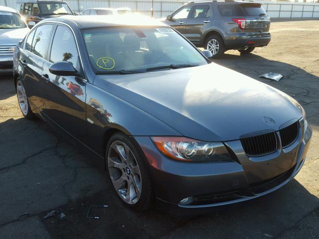 WBAVB73527VF53987 - 2007 BMW 335 I GRAY photo 1